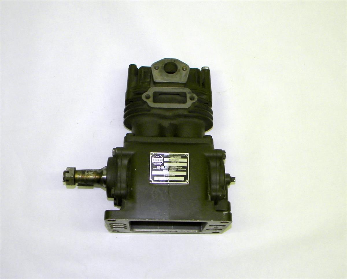 M35A2 and M54 Series with MultiFuel Engine Air Compressor, 2 Piston